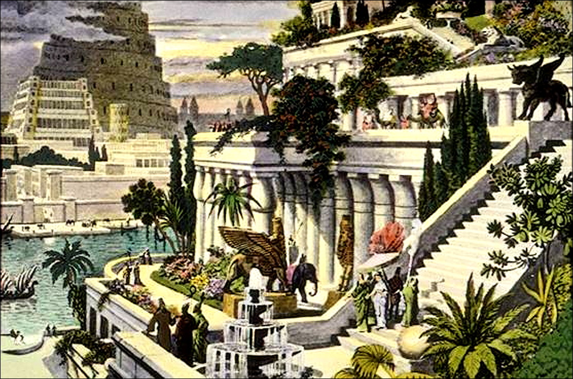 Οι κρεμαστοί κήποι της Βαβυλώνας