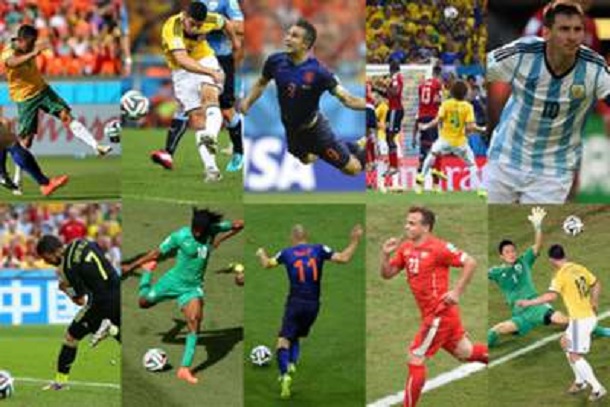 Top 10 Goals - 2014 FIFA World Cup