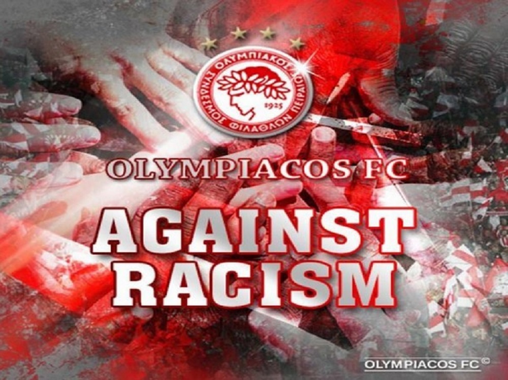 olympiacos against racism