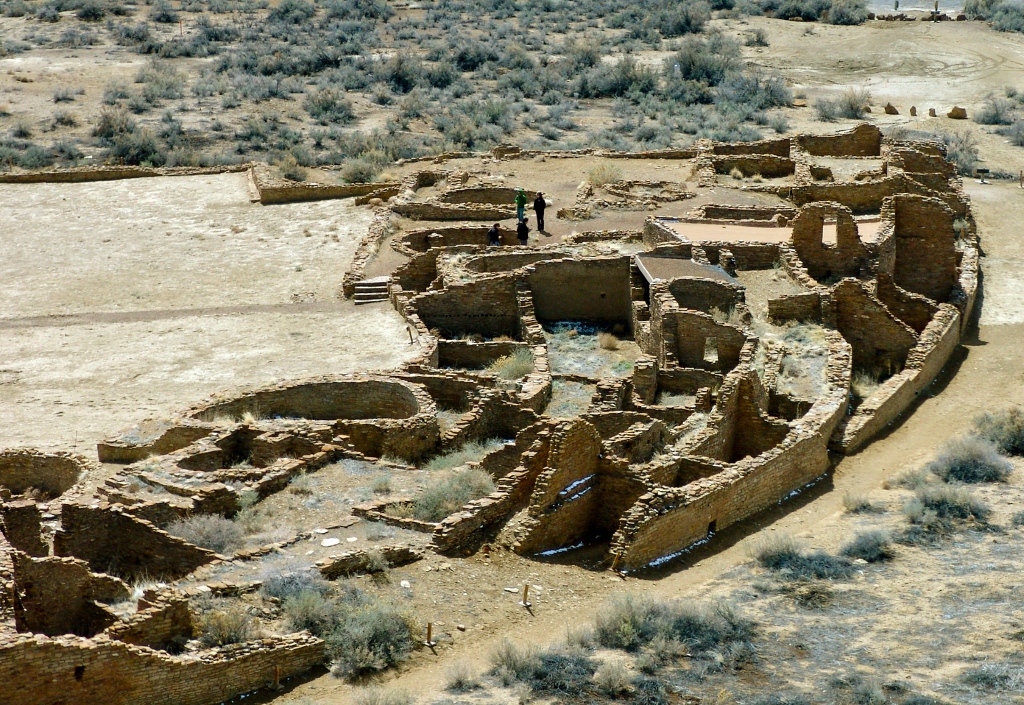 Pueblo Bonito, Pueblo Alto Trail, Chaco Canyon, NM